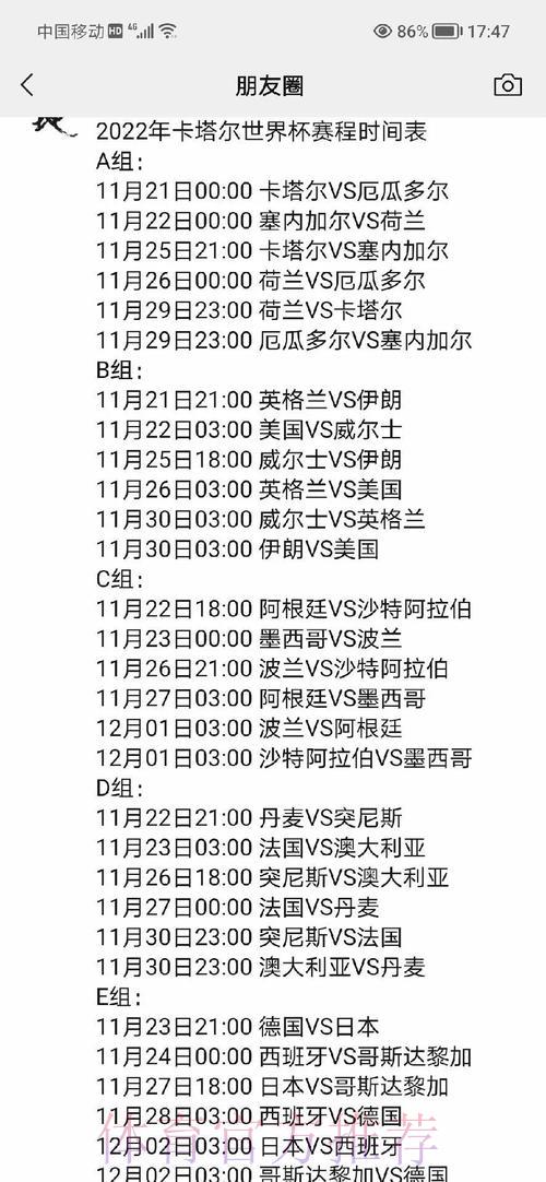 世界杯小组赛事深度解析：赛程排名预测与赛况全面解读